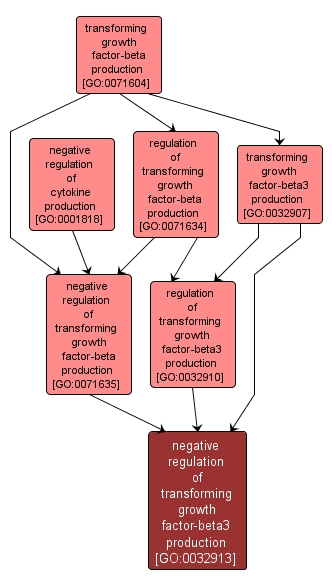 GO:0032913 - negative regulation of transforming growth factor-beta3 production (interactive image map)
