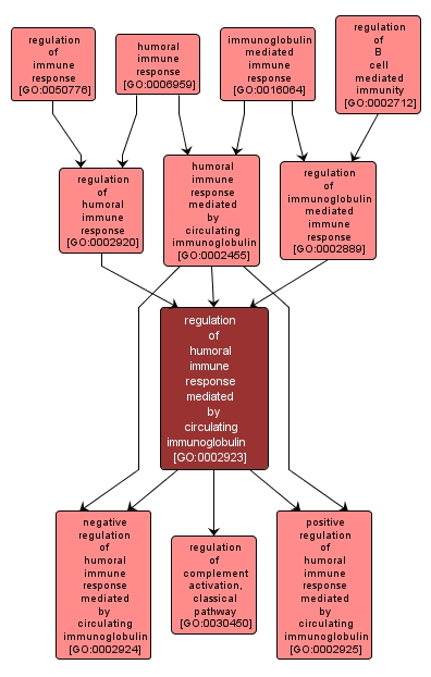 GO:0002923 - regulation of humoral immune response mediated by circulating immunoglobulin (interactive image map)