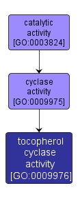 GO:0009976 - tocopherol cyclase activity (interactive image map)
